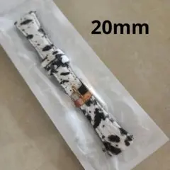20mm　ファーレザー バンド　クイックリリース