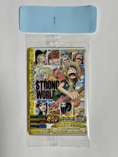ワンピースFILM STRONG WORLD 特典カード・2009年製・非販売 - メルカリ
