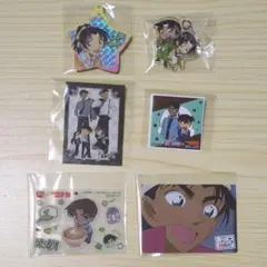 名探偵コナン　服部平次　遠山和葉　難あり6個セット売り