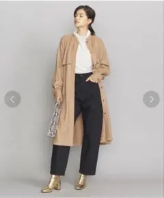 BEAUTY&YOUTH ウールジャージーロングシャツコート