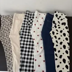 西松屋 レギンス 95cm 10分丈 6点セット