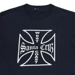 00's West Coast Santa Cruz アイアンクロス Tシャツ