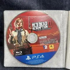 PS4 レッド・デッド・リデンプションII 動作確認済み プレイディスクのみ