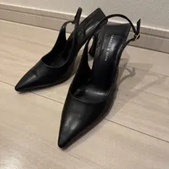 CHARLES & KEITH スリングバック パンプス ブラック 36のサムネイル