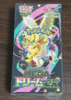 ポケモンカードゲーム MEGAドリームex シュリンク付 未開封 1BOX