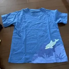 130 無印良品　Tシャツ　イルカのサムネイル