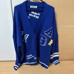 A'gem カーディガン 青