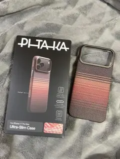 【美品】 PITAKA iPhone 17 Pro Max ケース Sunset