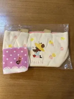 ジャッキー ランチバッグとうさぎハンカチセット　定価2079円