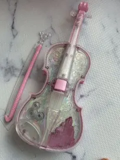 バンダイ ライト&オーケストラバイオリン ピンク