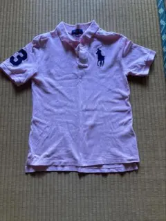 POLO RALPH LAUREN ピンク ポロシャツ キッズ