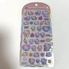 【新品 正規品】コットンパフィーシール ハローキティ