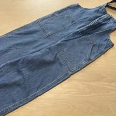 Lovetoxic ラブトキシック オーバーオール サロペットデニム S 140