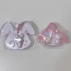 サンリオ　ミニチュアパッケージチャーム　マイメロディ　2個セット