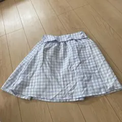 ナイスクラップ　チェック柄　スカート　フリーサイズ