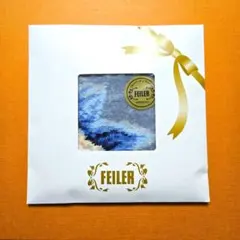新品未開封 FEILER フェイラー ローランサン タオルハンカチ ピンク 薔薇