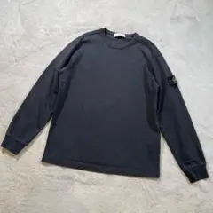 【美品】ストーンアイランド 長袖T ネイビー S ワッペン STONE ISLAND ロングスリーブTシャツ S ネイビー ワッペン付き - メルカリ
