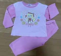 激レア　明日のナージャ　ピンクキャラクター　長袖パジャマ 110cm