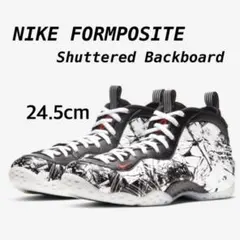 ナイキ エアフォームポジット ワン ブラック/ホワイト トータルオレンジ