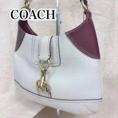 COACH コーチ ハンプトンズ レザー ワンショルダーバッグ