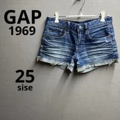 GAP1969 ショートデニムパンツ　ロールアップ