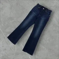 S-136 ADAM ET ROPE'ダークブルーブーツカットデニムのサムネイル