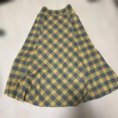 アリソンブラウン　チェックスカート