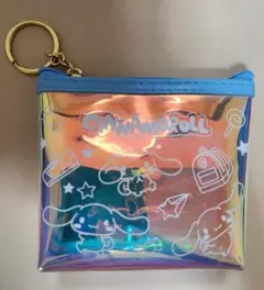 シナモロール 虹色ポーチ