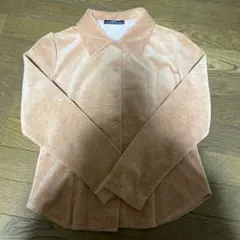 日本製 ベロアシャツ