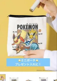 3COINS ポケモン ポーチ　スリーコインズ　30周年