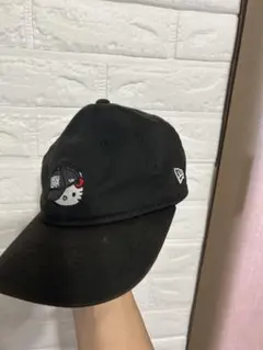 NEW ERA Hello Kitty コラボ キャップ ブラックのサムネイル