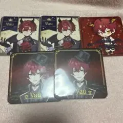 ばぁうくん コースター 5枚セット