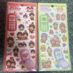 【正規品】平成はっぴーフォン もんちっち　2種セット