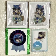 鬼滅の刃 嘴平伊之助 ハロウィン 2025 ゆらふわ　サマー アクスタ バッジ