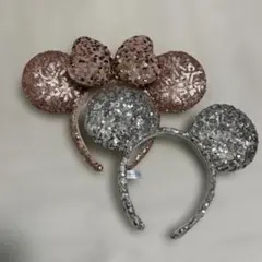 ミッキーミニーカチューシャ 2個セット