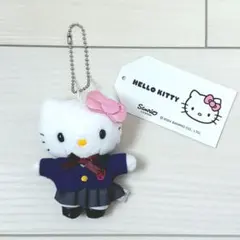 山梨英和学園 限定 ハローキティ キーホルダー 制服 Hello Kitty