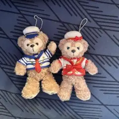 ダッフィー 10周年 ぬいぐるみバッジ