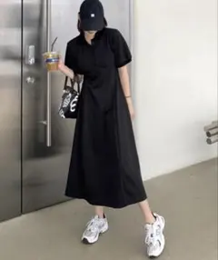 ABITOKYO ポロシャツAラインワンピース
