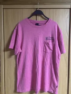 MANASTASH ポケットTシャツ ピンク JPN XLのサムネイル