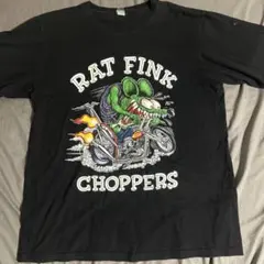 RAT FINK CHOPPERS Tシャツ ブラックのサムネイル