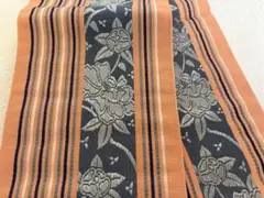 【長尺】本場筑前博多織 新品 半幅帯 小袋帯 浴衣 着物 リバーシブル 現品限り