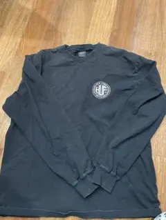 HUF ブラック 長袖Tシャツ Lサイズ