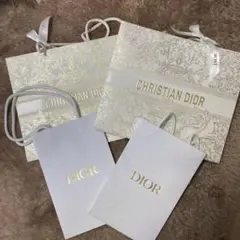 Dior ショップ袋 大小セット