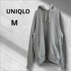 ◆ユニクロ　スウェットプルパーカ　長袖　男女兼用　　Mサイズ　グレー