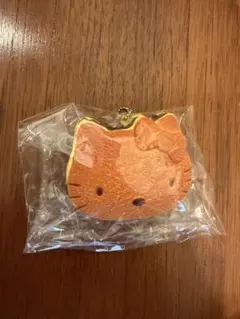キティちゃん　どら焼き　スクイーズマスコットキーホルダー