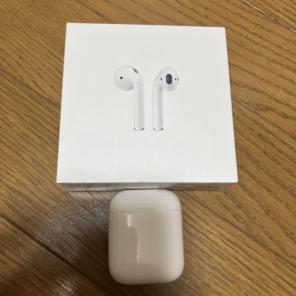 AirPods本体 ホワイト 充電ケース付き　片耳 正規品