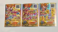 アイカツスターズ　SPRトロピカルビーチコーデ　3枚セット排出版