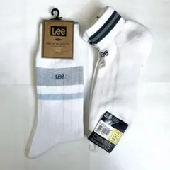 【新品・未使用】Leeのホワイトソックス3足セット