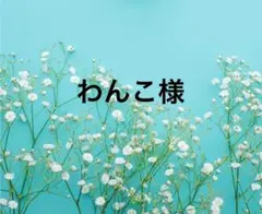 わんこ様専用出品になります。