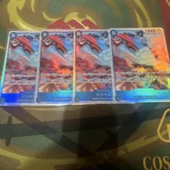 ジンベエSR　蒼海の七傑　ワンピースカードゲーム